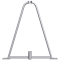 Mobile fence stand